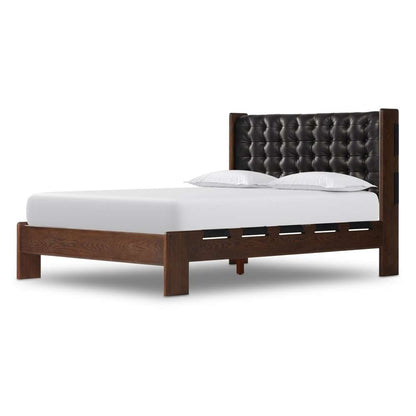 Four Hands - Bolton - Halston Bed-Terra Brown Ash-Queen - 232427-002 veiw 1