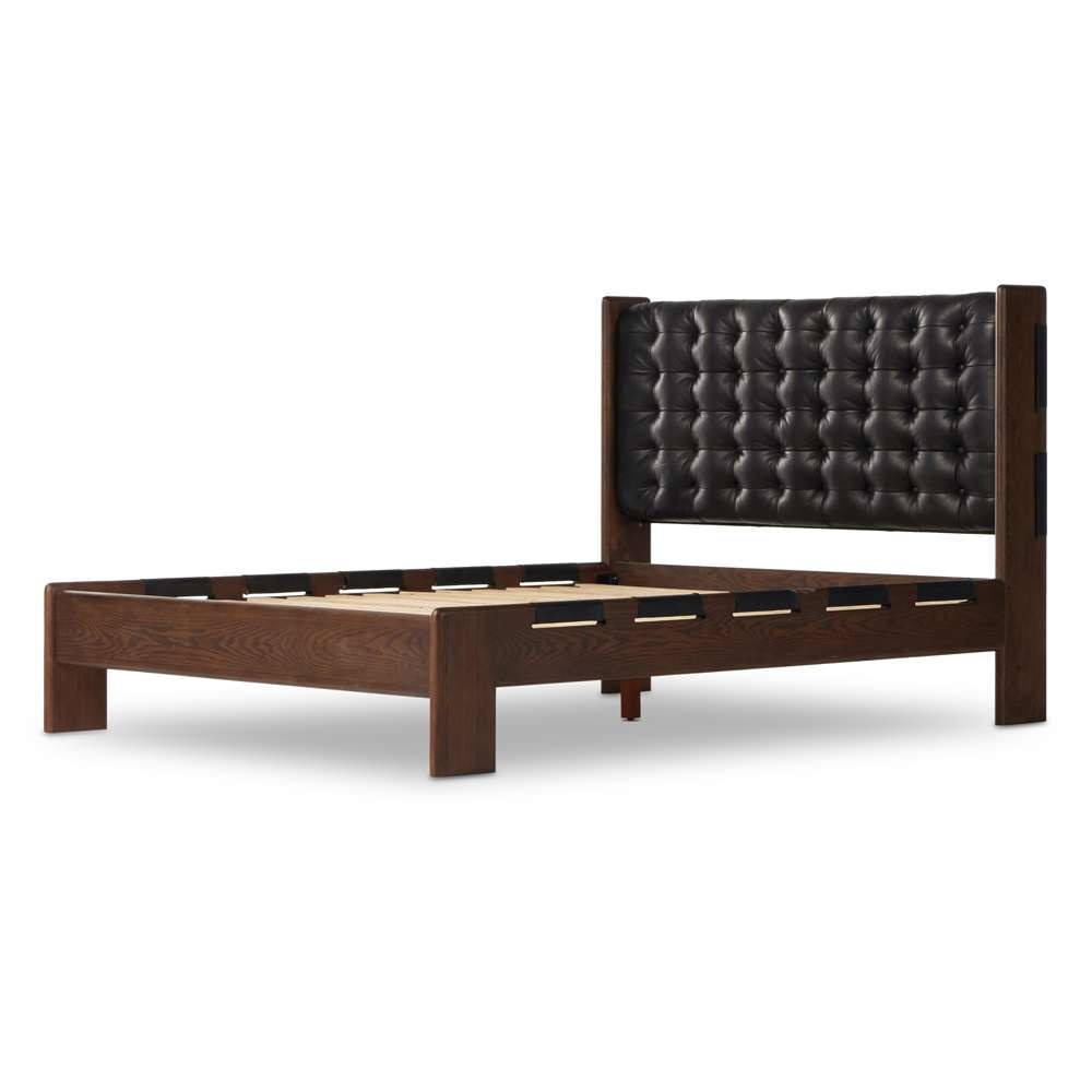 Four Hands - Bolton - Halston Bed-Terra Brown Ash-Queen - 232427-002 veiw 3