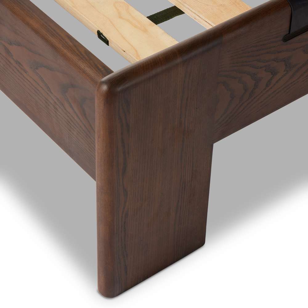 Four Hands - Bolton - Halston Bed-Terra Brown Ash-Queen - 232427-002 veiw 4