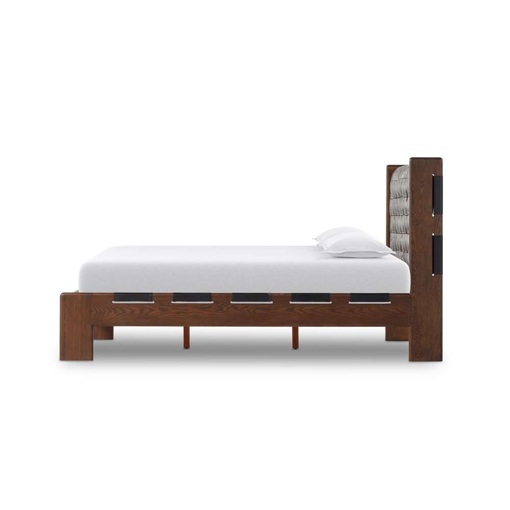 Four Hands - Bolton - Halston Bed-Terra Brown Ash-Queen - 232427-002 veiw 6