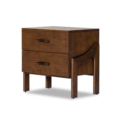 Four Hands - Bolton - Halston Nightstand-Terra Brown Ash - 232430-001 veiw 1