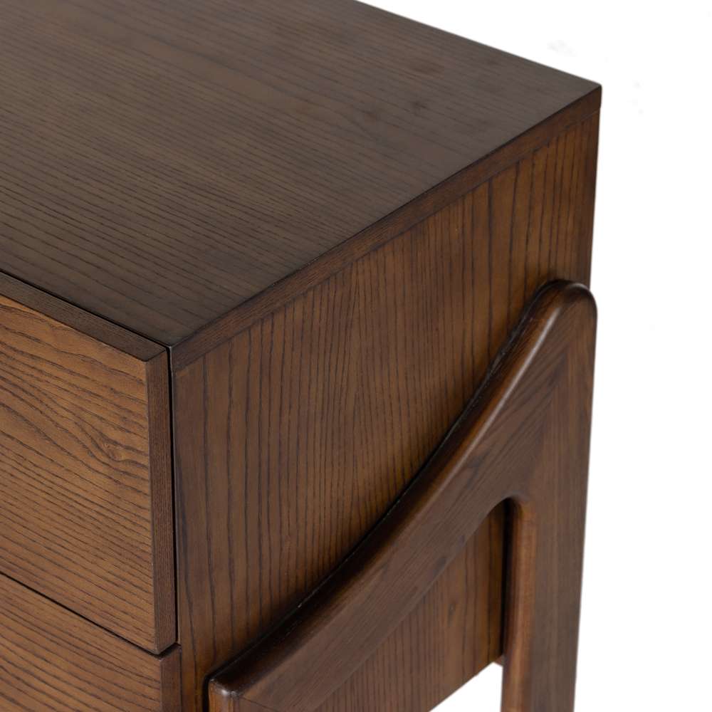 Four Hands - Bolton - Halston Nightstand-Terra Brown Ash - 232430-001 veiw 10