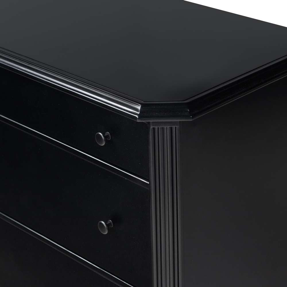 Four Hands - Bolton - Lendon 3 Drawer Dresser - Black - 101999-002 veiw 4