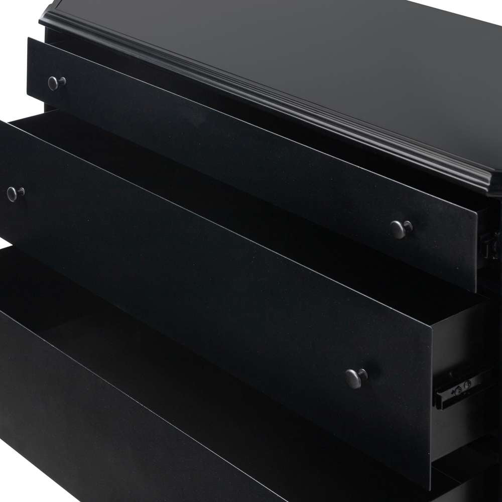 Four Hands - Bolton - Lendon 3 Drawer Dresser - Black - 101999-002 veiw 8