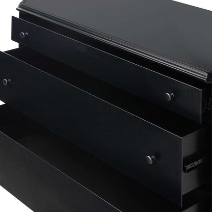 Four Hands - Bolton - Lendon 3 Drawer Dresser - Black - 101999-002 veiw 8