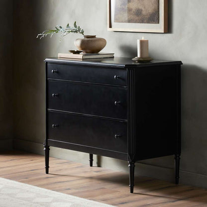 Four Hands - Bolton - Lendon 3 Drawer Dresser - Black - 101999-002 veiw 10