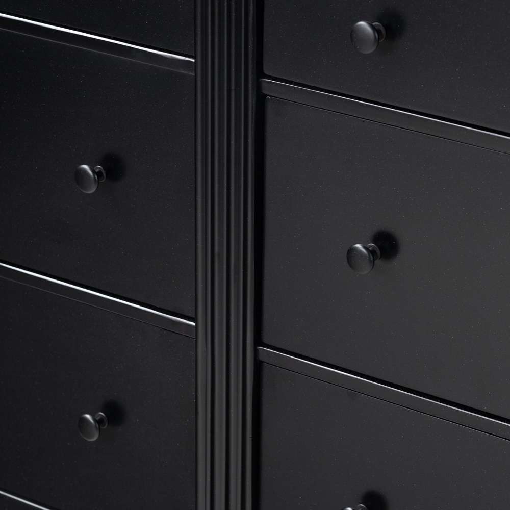 Four Hands - Bolton - Lendon 6 Drawer Dresser - Black - 238632-001 veiw 4