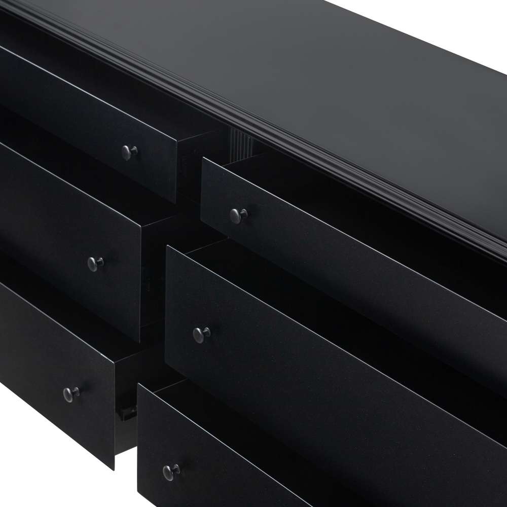 Four Hands - Bolton - Lendon 6 Drawer Dresser - Black - 238632-001 veiw 8