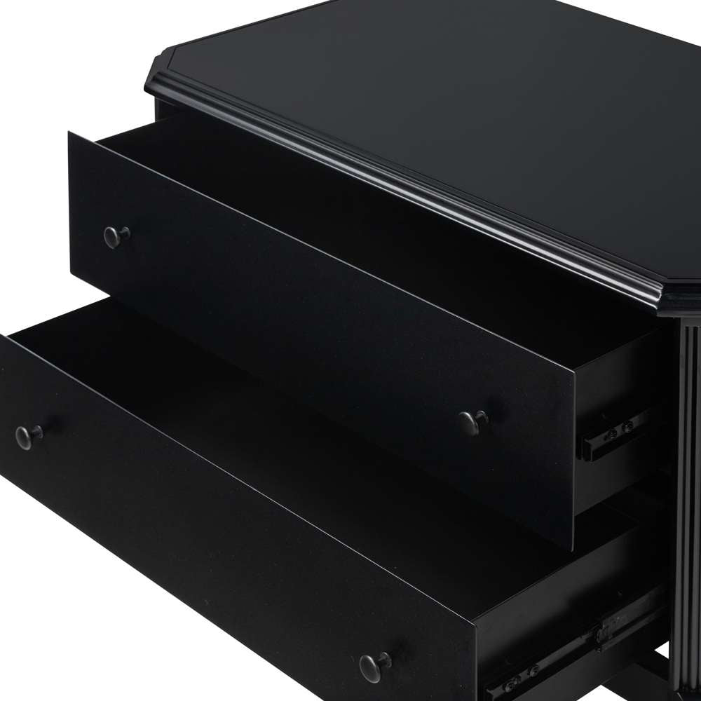 Four Hands - Bolton - Lendon Nightstand - Black - 238633-001 veiw 8