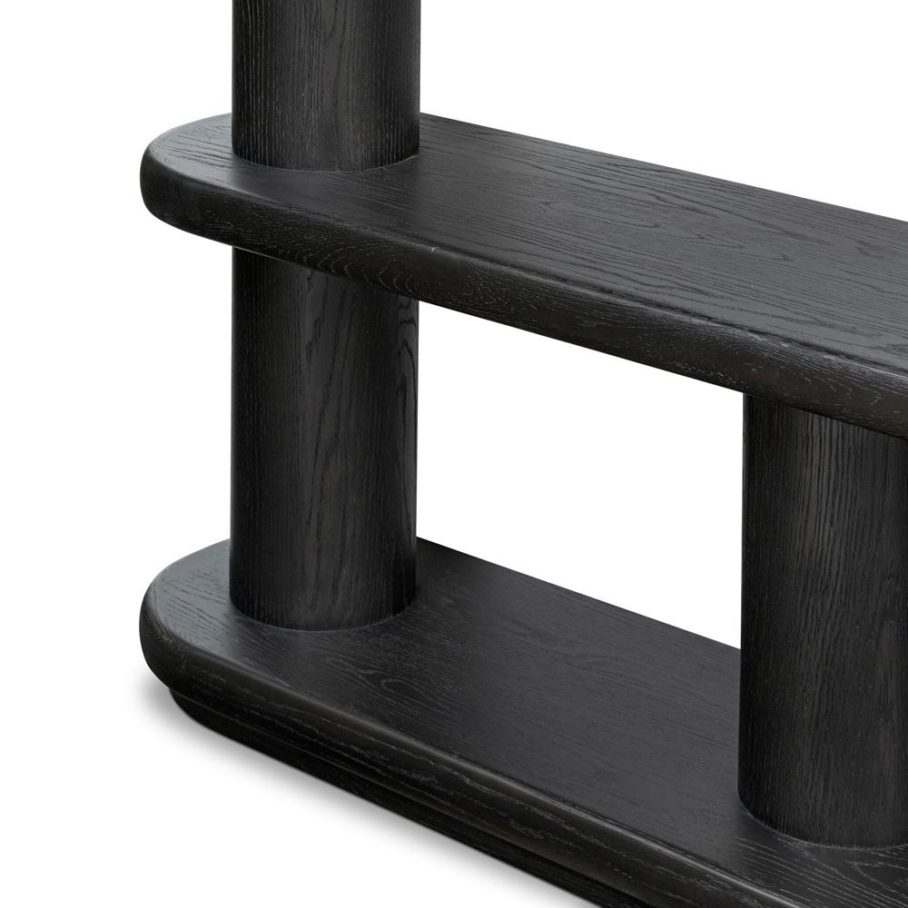 Four Hands - Bolton - Luciana Bookcase - Ebony Oak Veneer - 241453-002 veiw 8