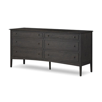 Four Hands - Bolton - Maggie 6 Drawer Dresser - Smoked Black Oak Veneer - 246648-002 veiw 1