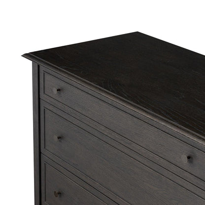 Four Hands - Bolton - Maggie 6 Drawer Dresser - Smoked Black Oak Veneer - 246648-002 veiw 8