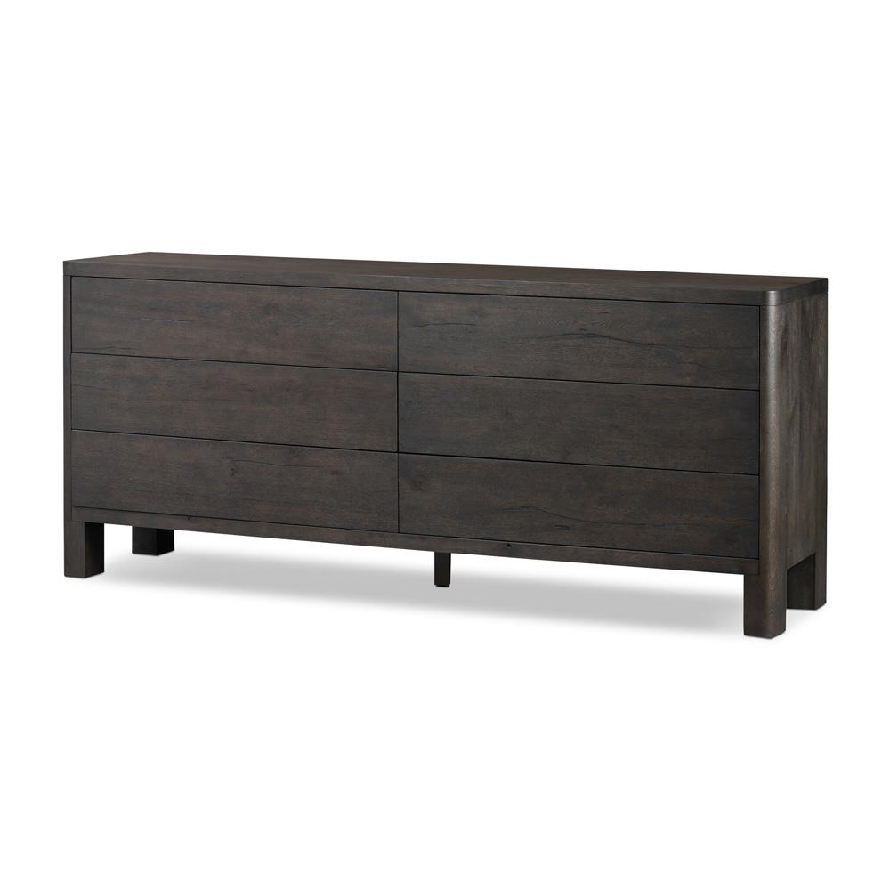 Four Hands - Bolton - Noeline 6-Drawer Dresser - Smoked Black Oak Veneer - 240593-001 veiw 1