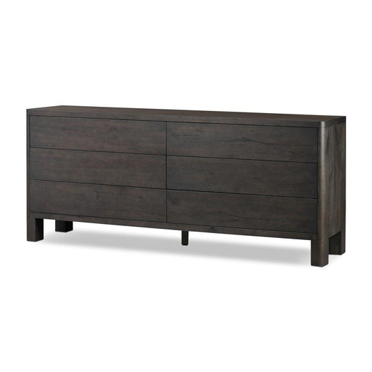 Four Hands - Bolton - Noeline 6-Drawer Dresser - Smoked Black Oak Veneer - 240593-001 veiw 1