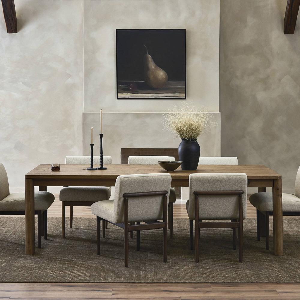 Four Hands - Bolton - Noeline Double Extension Dining Table - Resawn Worn Oak - 246777-001 veiw 11
