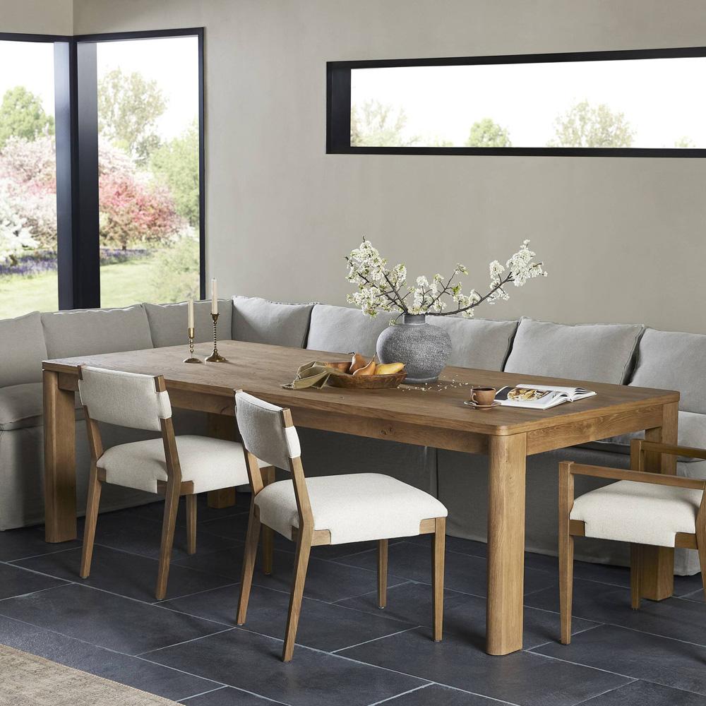 Four Hands - Bolton - Noeline Extension Dining Table - Resawn Worn Oak - 242719-003 veiw 11