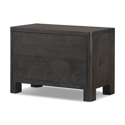 Four Hands - Bolton - Noeline Nightstand - Smoked Black Oak Veneer - 241072-001 veiw 1