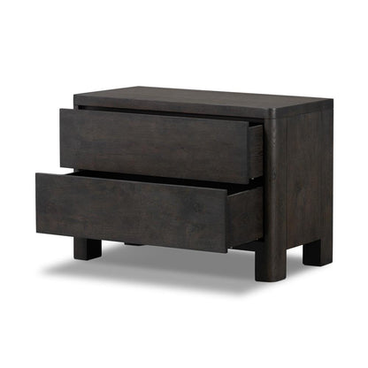 Four Hands - Bolton - Noeline Nightstand - Smoked Black Oak Veneer - 241072-001 veiw 3