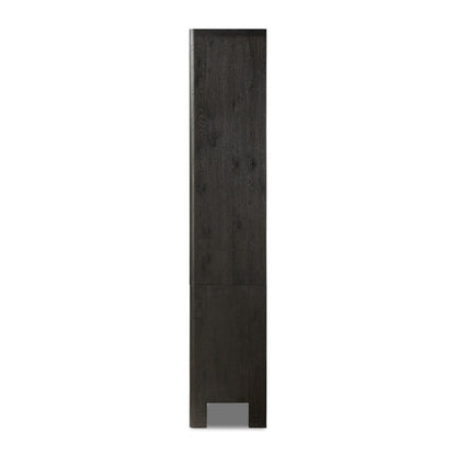 Four Hands - Bolton - Noeline Wide Bookcase - Smoked Black Oak - 241490-001 veiw 4