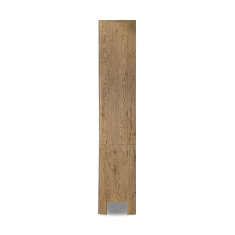 Four Hands - Bolton - Noeline Wide Bookcase - Worn Oak - 241490-002 veiw 4