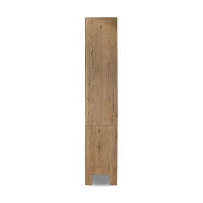 Four Hands - Bolton - Noeline Wide Bookcase - Worn Oak - 241490-002 veiw 4