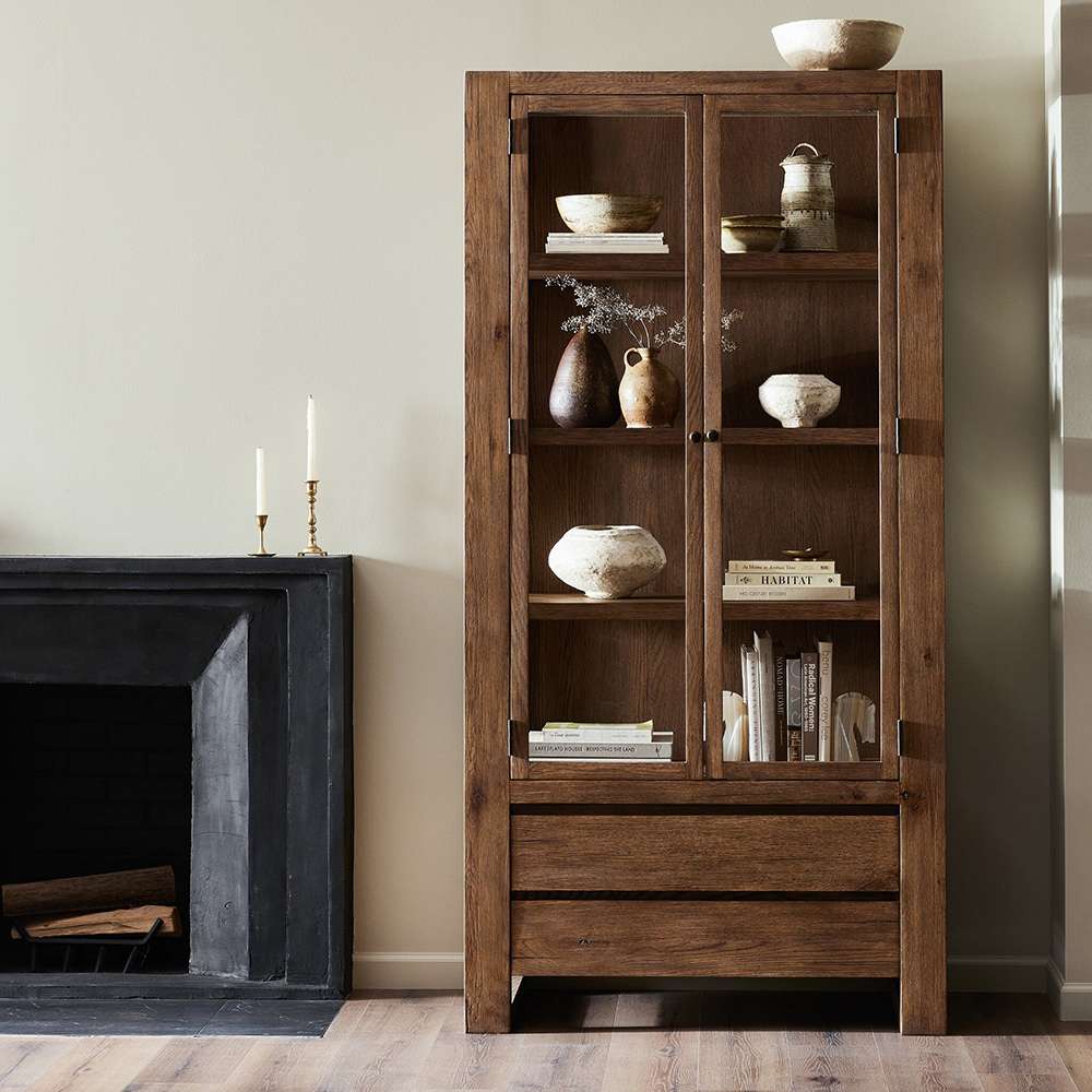 Four Hands - Bolton - Norwich Cabinet - Weathered Oak Veneer - 239758-001 veiw 12