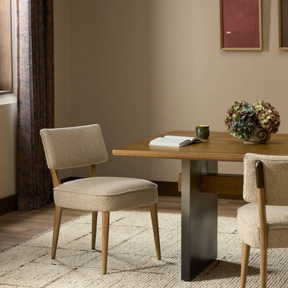 Four Hands - Bolton - Orville Dining Chair - Mortensen Linen - 107608-011_CLOSEOUT view 12