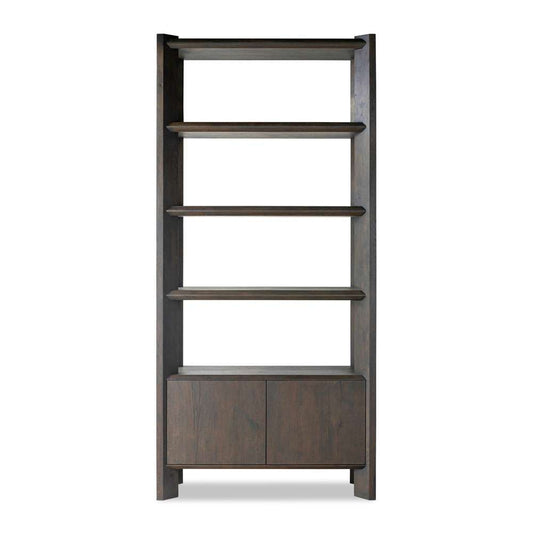 Four Hands - Bolton - Orwin Bookshelf - Smoked Black Oak - 239431-001 veiw 1