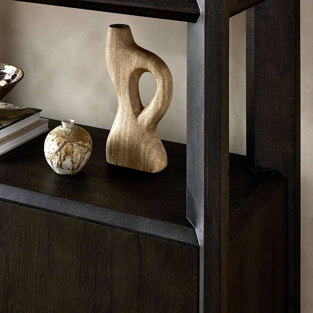 Four Hands - Bolton - Orwin Bookshelf - Smoked Black Oak - 239431-001 veiw 4