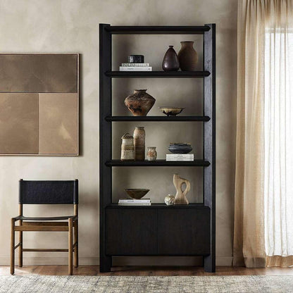Four Hands - Bolton - Orwin Bookshelf - Smoked Black Oak - 239431-001 veiw 8