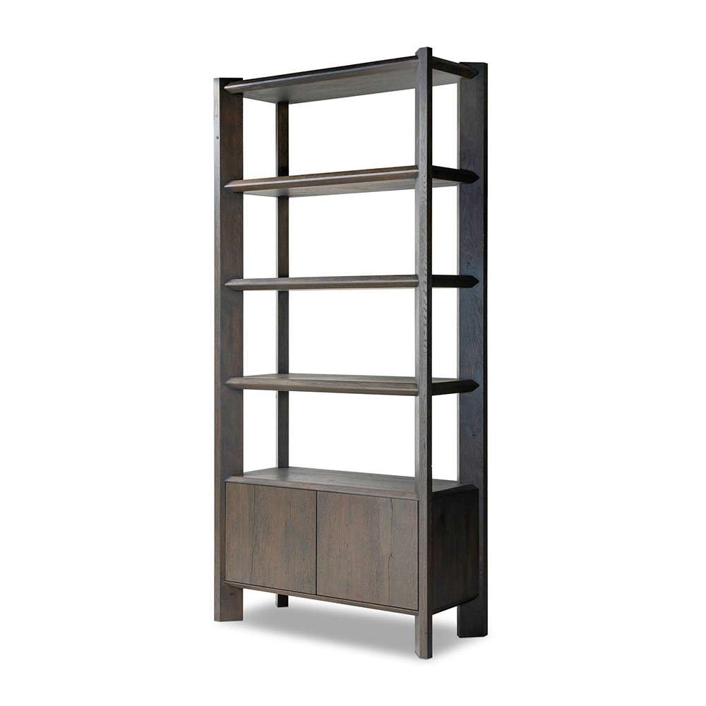 Four Hands - Bolton - Orwin Bookshelf - Smoked Black Oak - 239431-001 veiw 10