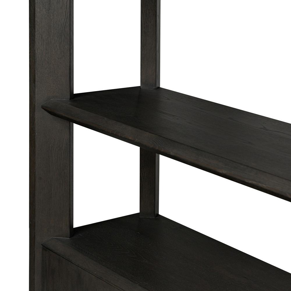 Four Hands - Bolton - Orwin Wide Bookshelf - Smoked Black Oak - 245453-001 veiw 7