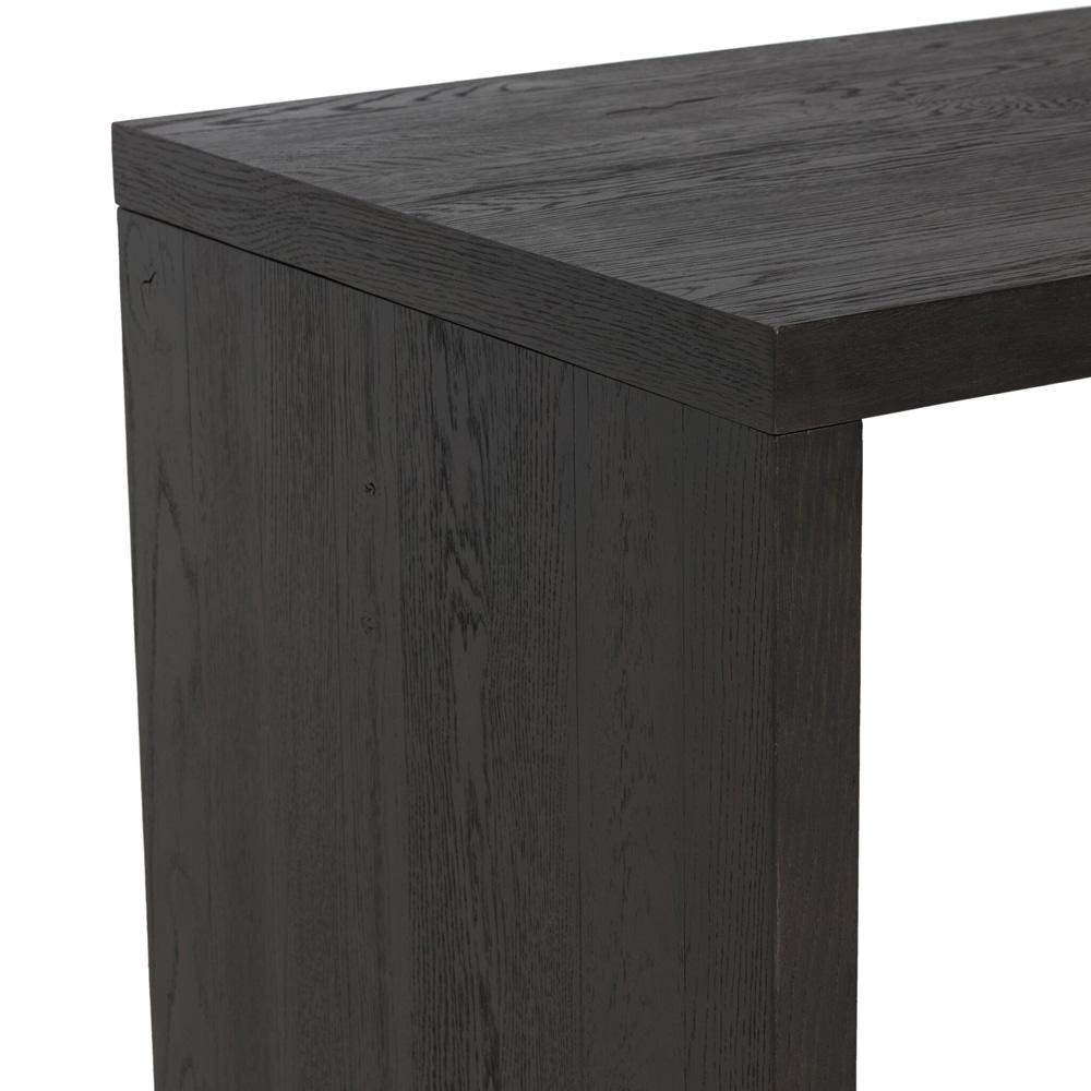 Four Hands - Bolton - Posada L-Shaped Desk - Worn Black Oak Veneer - 237442-002 veiw 8