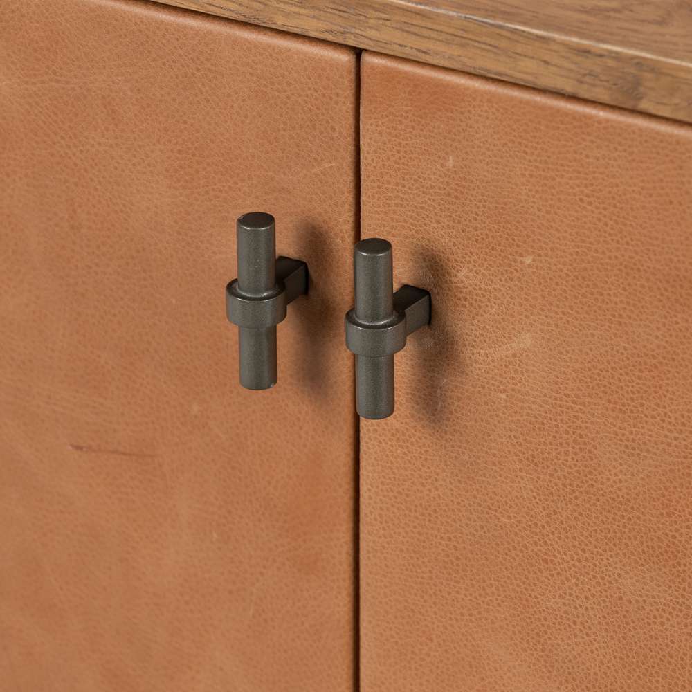 Four Hands - Bolton - Posada Media Console-Amber Oak - 232363-002 veiw 4