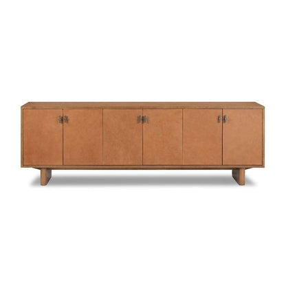 Four Hands - Bolton - Posada Media Console-Amber Oak - 232363-002 veiw 6