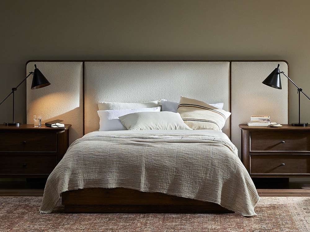 Four Hands - Bolton - Regan Bed King- Crete Ivory - 241059-002 veiw 11