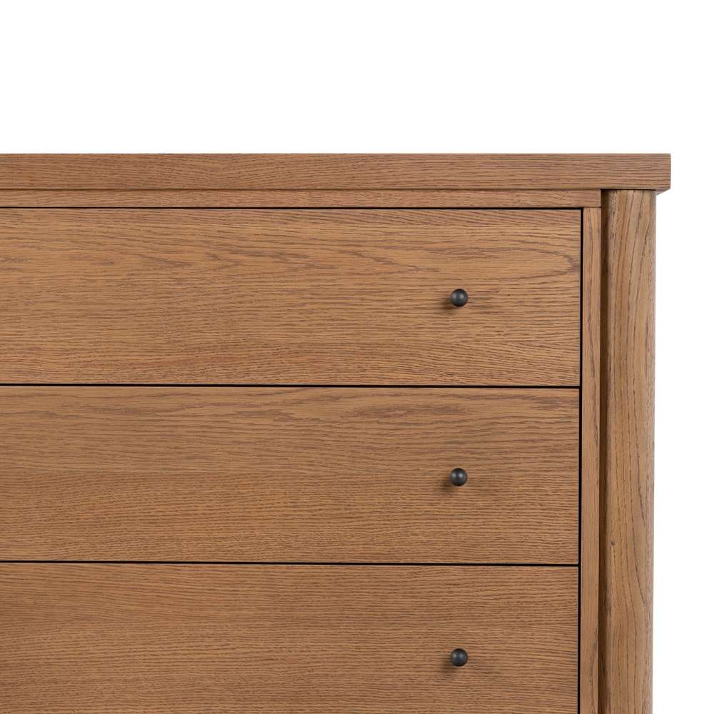 Four Hands - Bolton - Roark 6 Drawer Dresser-Amber Oak Veneer - 236440-001 veiw 3