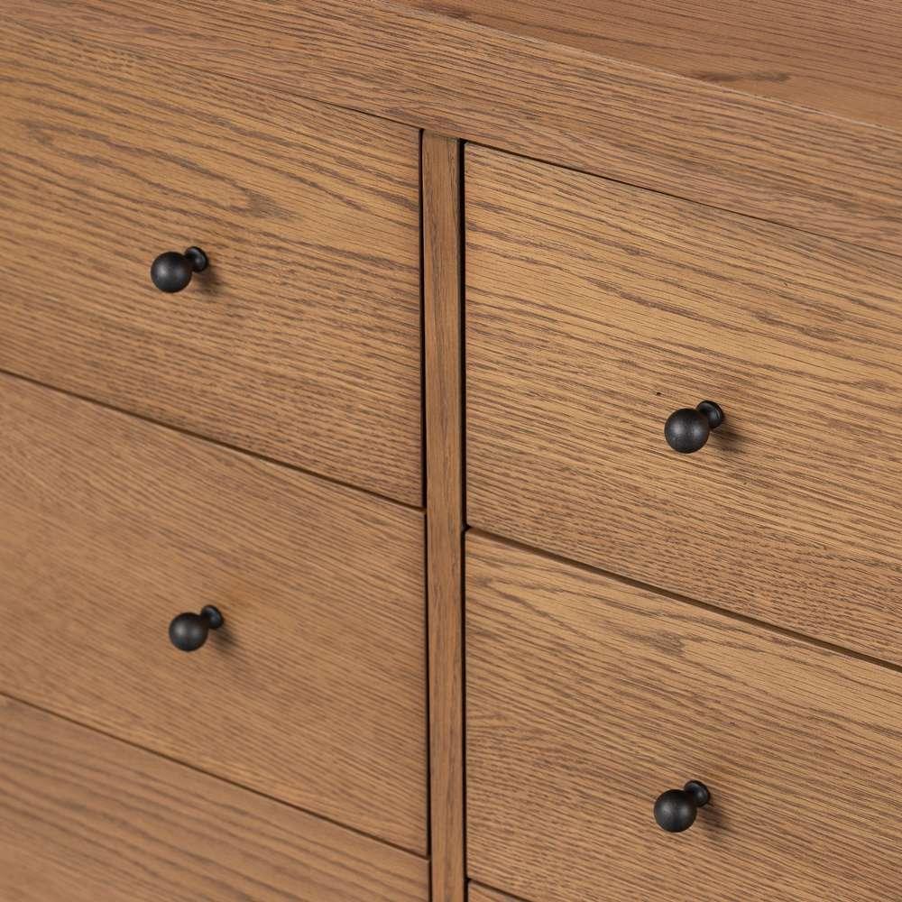 Four Hands - Bolton - Roark 6 Drawer Dresser-Amber Oak Veneer - 236440-001 veiw 4