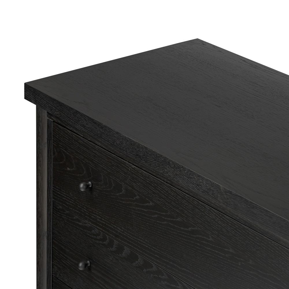 Four Hands - Bolton - Roark 6 Drawer Dresser - Ebony Oak Veneer - 236440-002 veiw 7