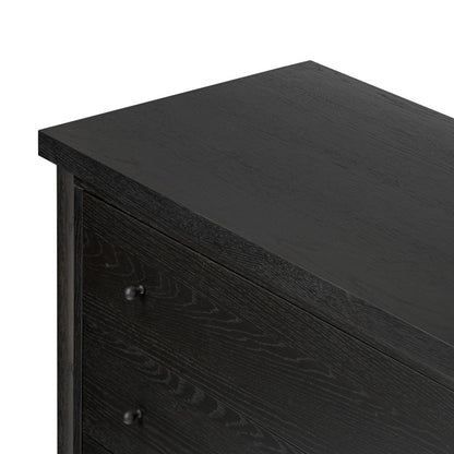 Four Hands - Bolton - Roark 6 Drawer Dresser - Ebony Oak Veneer - 236440-002 veiw 7