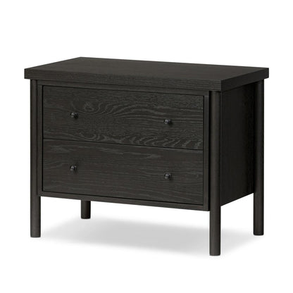 Four Hands - Bolton - Roark Nightstand - Ebony Oak Veneer - 236439-002 veiw 1