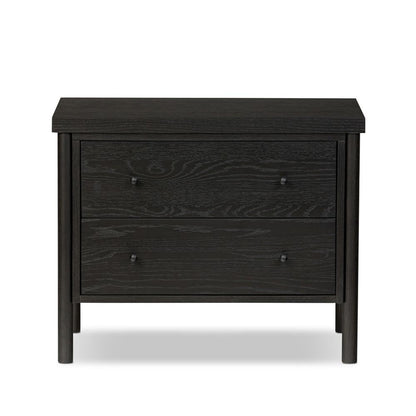 Four Hands - Bolton - Roark Nightstand - Ebony Oak Veneer - 236439-002 veiw 2