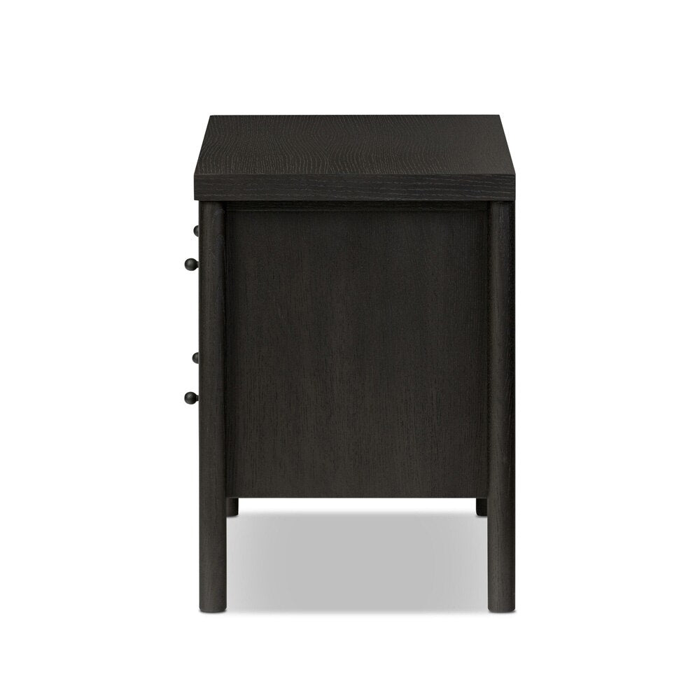 Four Hands - Bolton - Roark Nightstand - Ebony Oak Veneer - 236439-002 veiw 3