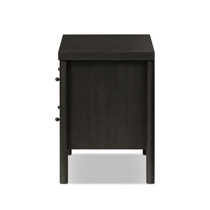 Four Hands - Bolton - Roark Nightstand - Ebony Oak Veneer - 236439-002 veiw 3