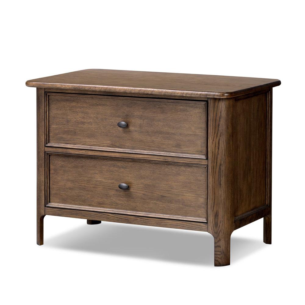 Four Hands - Bolton - Russ Nightstand - Aged Oak - 241057-001 view 1