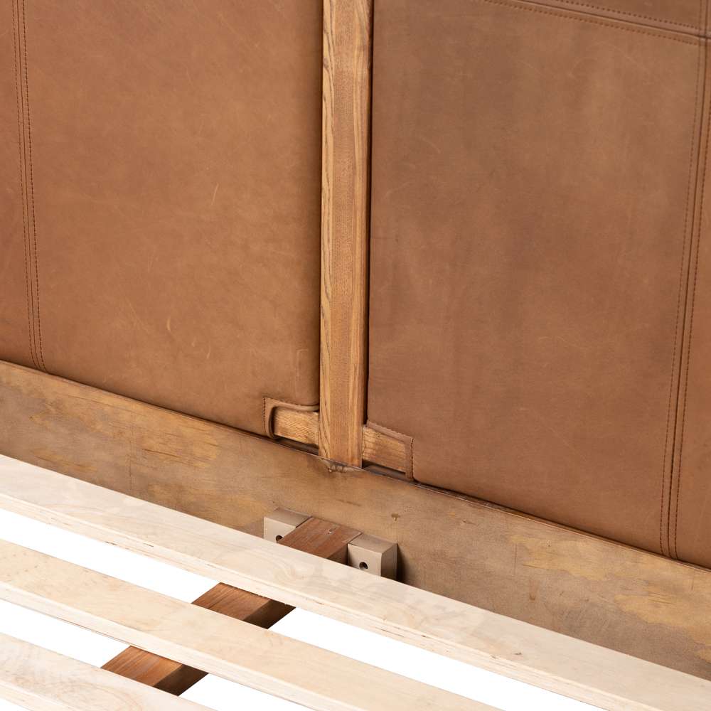 Four Hands - Bolton - Salado Bed-Heirloom Sienna-King - 232834-001 veiw 4