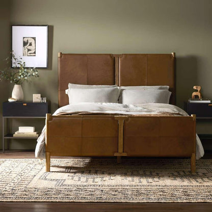 Four Hands - Bolton - Salado Bed-Heirloom Sienna-Queen - 232834-002 veiw 5