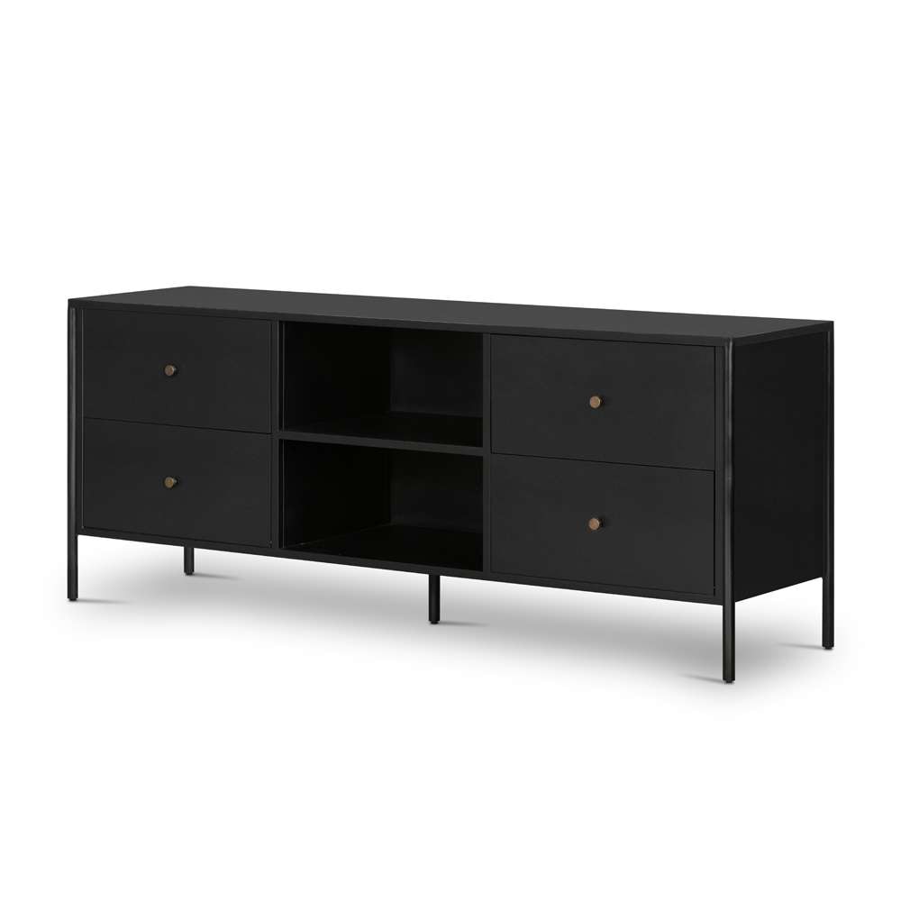 Four Hands - Bolton - Soto Media Console-Black - 228776-001 veiw 1