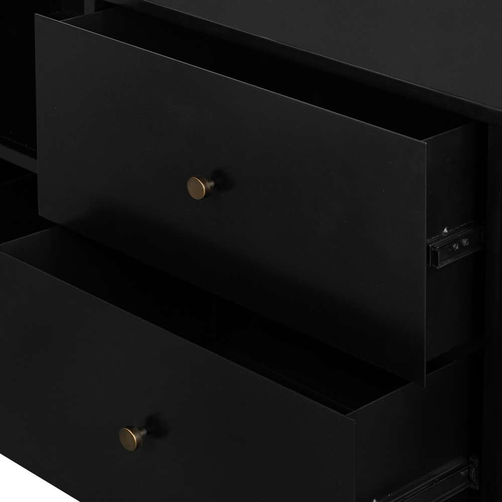 Four Hands - Bolton - Soto Media Console-Black - 228776-001 veiw 4