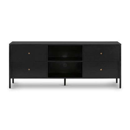 Four Hands - Bolton - Soto Media Console-Black - 228776-001 veiw 5